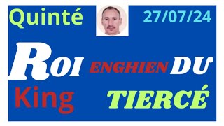 SAMEDI 27 JUILLET 24 QUINTÉ ANALYSE PAR LE ROI DU TIERCÉ A ENGHIEN france belgique enghien [upl. by Ayna]