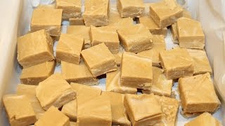 Making 2 Ingredient Peanut Butter Fudge – Fastest Easiest Fudge Recipe EVER [upl. by Reivax440]