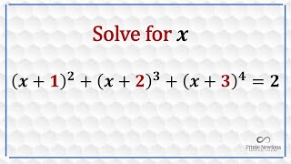 Solving a Quartic Equation [upl. by Daney]