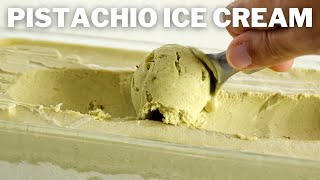 Pistachio Ice Cream Recipe [upl. by Terrag]