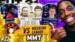 NEW INVESTMENTS IS KLOSTERMANN OP MMT VS THE WEEKEND LEAGUE S2  MMT 22 [upl. by Adnoloy]