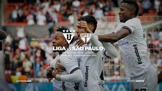 ¡VAMOS POR LA CLASIFICACIÓN  Así 🎬 InsideLDU Victoria frente a São Paulo 2x1 en Casa Blanca [upl. by Brittnee460]