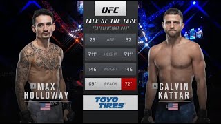 Holloway vs kattar Highlights [upl. by Marget]