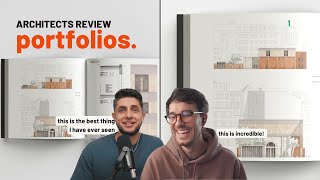 Architecture Portfolio Review for JOB applications the best ones so far Ep 1 [upl. by Prochoras]