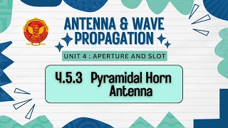 453 Pyramidal Horn Antenna  EC602 [upl. by Lecram603]