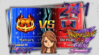 Inazuma Eleven GO Galaxy Supernova »Tour« Part 241 Maniacs vs Die Rivalen Rang S [upl. by Harley]