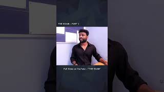 The Exam  Part 1  Full videos on YouTube exam latecomers comedy shravankotha funny [upl. by Nnaillek]