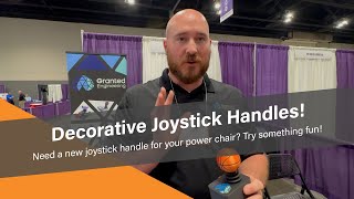 Decorative Joystick for Your Power Chair at Abilities Expo Chicago [upl. by Akit]