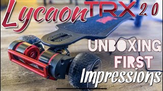 LYCAON TRX 20 UNBOXING amp FIRST IMPRESSIONS [upl. by Penrose]