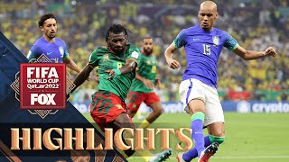 Cameroon vs Brazil Highlights  2022 FIFA World Cup [upl. by Zorana]