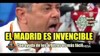 AUTOCRÍTICA de Roncero El Madrid es INVENCIBLE Claro con las AYUDAS DE LOS ÁRBITROS es más FÁCIL [upl. by Mateo848]