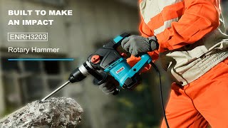 Best hammer drill  ENEACRO 114 Inch SDSPlus 125 Amp Heavy Duty Rotary Hammer Drill [upl. by Adiuqal491]