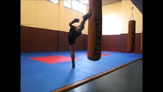 LE FOUETTÉ  technique de pied de la Savate boxe française [upl. by Norreg869]