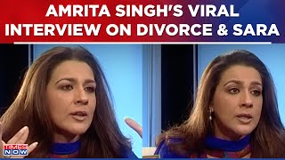 Amrita Singh Unfiltered On Divorce With Saif Ali Khan Sara Ibrahim amp More Zoom Flashback Archives [upl. by Elpmet]