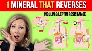 1 Mineral That Reverses Insulin and Leptin Resistance  Dr Janine [upl. by Hsivat]