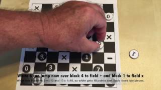 Damath  Play Checkers and learn Mathematics simultaneously [upl. by Lathe]