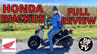 Honda Ruckus Full Test and Review Ruckus vs Navi Metropolitan [upl. by Sualokcin]