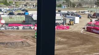 Salinas Monster Jam 2024 Grave Digger Freestyle [upl. by Hake]