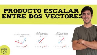 Producto escalar entre dos vectores 🧮 [upl. by Thielen]