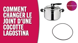 Comment changer le joint de couvercle dune cocotte Lagostina [upl. by Adnilra]