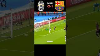 Barcelona VS Juventus 2015 Champions League Final football youtube shorts [upl. by Etessil616]