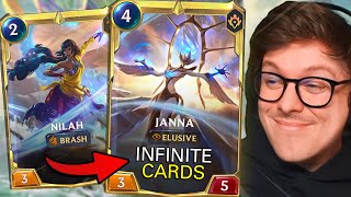 I Played The NEW Expansion And This JANNA Deck is Not Okay  Legends of Runeterra [upl. by Haugen]