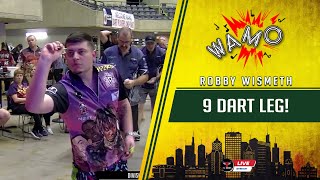 Robby Wismeth  9 Dart Leg  WAMO [upl. by Baggs]