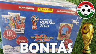 Panini FIFA World Cup Russia 2018 Adrenalyn XL Nordic Gift Box  Bontás [upl. by Rotman526]