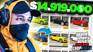 COMPRANDO TUDO DA NOVA DLC THE CHOP SHOP GTA 5 Online [upl. by Alodi]