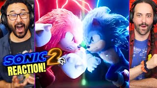 Sonic The Hedgehog 2 MOVIE REACTION Knuckles  Tails  Post Credits [upl. by Hamner]