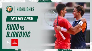 Djokovic vs Ruud Final Highlights  RolandGarros 2023 [upl. by Hannover]