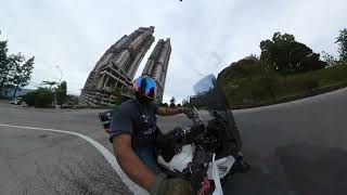 Ride ke Genting Higland dengan CB500x Modenas Dominar dan BMW300 [upl. by Jodie559]