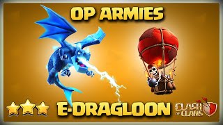 Th12 Electro Dragon Attack Strategy  3 Star Every base with Th12 Mass E drags  Clash of clans coc [upl. by Kristien41]