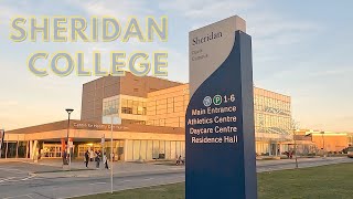 SHERIDAN COLLEGE in Canada A Brampton Campus Tour Nov 2022 [upl. by Mirna]