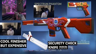 TenZ Reacts To The VALORANT NEW SPECTRUM SKIN BUNDLE  PHANTOM MELEE CLASSIC GUARDIAN [upl. by Raf]