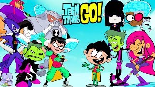 Teen Titans Go vs The Loud House and Ben 10 Cartoon Character Swap  SETC [upl. by Reg]