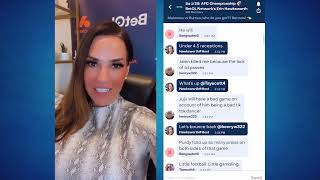 Host Erin Hawksworth Live Bet with the BetQL Community [upl. by Appleton626]