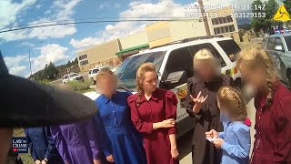 Polygamist Cult Prophet Caught Towing Underage Girls in Trailer — Full Bodycam [upl. by Hameerak]