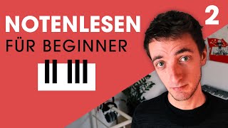 NOTENLESEN  Klavier lernen  TheorieBasics 2  Noten lernen [upl. by Deaner205]