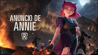 Anuncio de Annie  Nuevo campeón  Legends of Runeterra [upl. by Lipski]