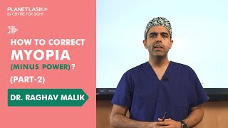 Myopia Treatment Part 2  Understanding Refractive Procedures  Dr Raghav Malik  Planet Lasik [upl. by Onibag911]