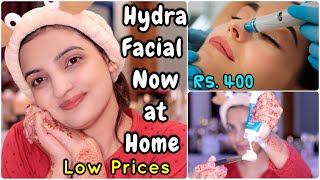 Hydra Facial in 400 😱 Do Hydra Facial yourself at Home Best Results with Manual Hydra Facial Kit [upl. by Sauls]