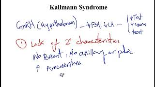 USMLE ACE Video 26 Kallmann Syndrome [upl. by Manville]