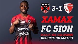 Neuchâtel Xamax FCS  FC Sion 09032019 [upl. by Inoj]