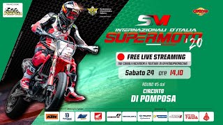 🔴🔴🎥🎥INTERNAZIONALI DITALIA SUPERMOTO 2020🎥🎥🔴🔴 ROUND 5 POMPOSA 💪💪🤙🤙 [upl. by Nauquf]