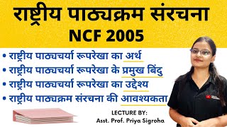 NCF 2005  Meaning Characteristics Objectives and Needs in Hindi Medium  BEd Notes and Classes [upl. by Anniala]