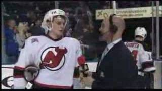 Brian Gionta Zach Parise interviews with Pierre McGuire [upl. by Auoy]