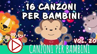 16 CANZONI PER BAMBINI VOL 20 [upl. by Ammadas]