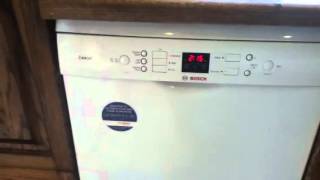 Bosch Exxcel dishwasher fixed and start of cleaning cycle [upl. by Thant]