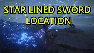 Star Lined Sword Location Elden Ring How to Get Star Lined Sword Shadow of the Erdtree [upl. by Ardisj]